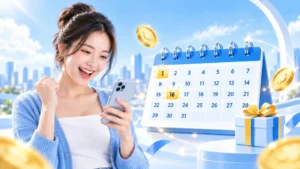 ภาพประกอบหวยรายวันบนเจ๊ไฝ พร้อมปฏิทินวันที่ 1 และ 16